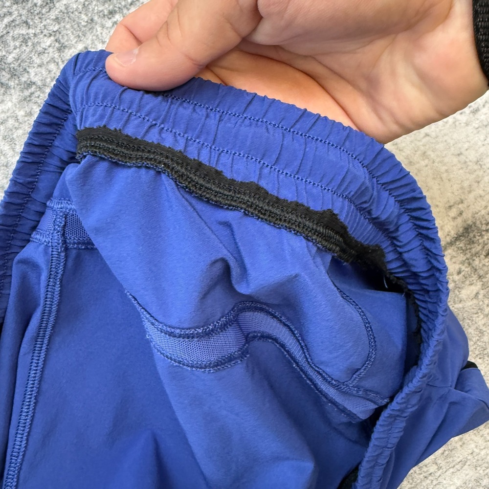 Lululemon Pace Breaker Shorts Men XL Symphony Blue Unlined Running Train Stretch - Picture 3 of 9